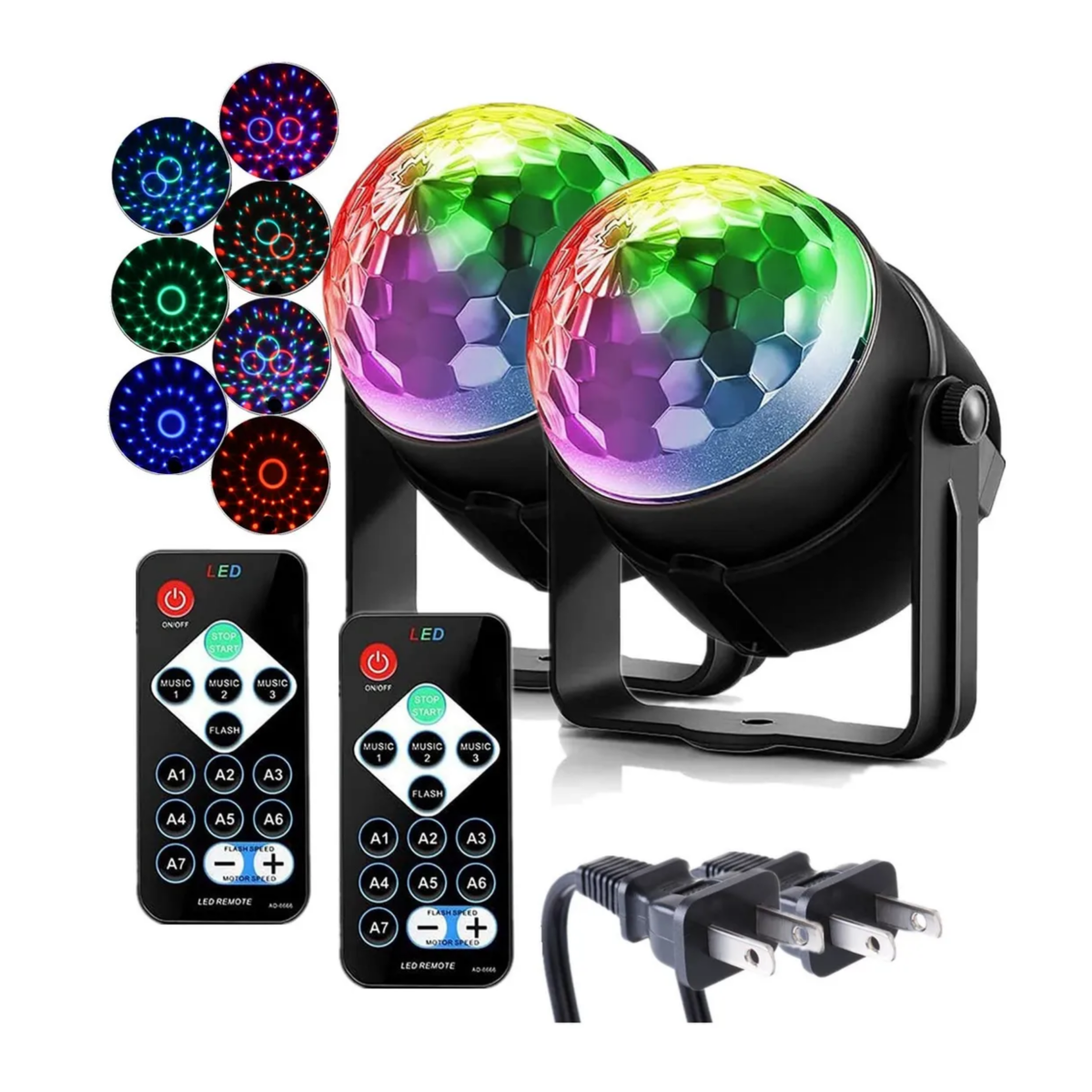 Juego De 6 Bolas LED Poi Con 9 Efectos Estroboscópicos – Malabares Luminosos Con Cuerda Ajustable De 70 Cm Y Pilas Reemplazables
