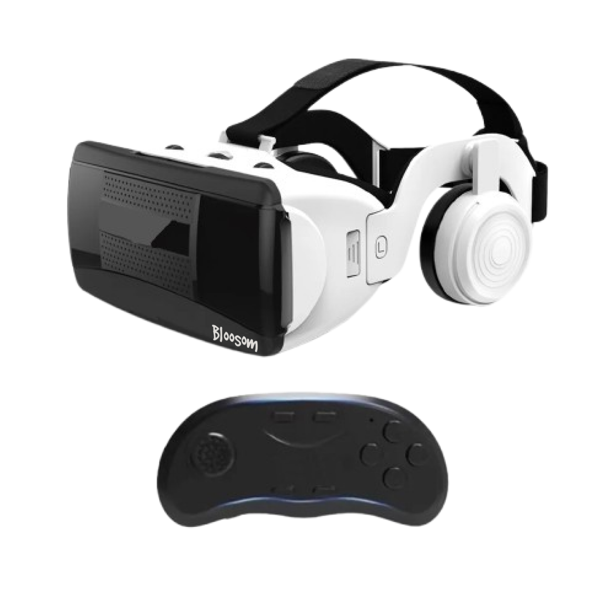Gafas Con Control Remoto Realidad Virtual 3d, Blanco