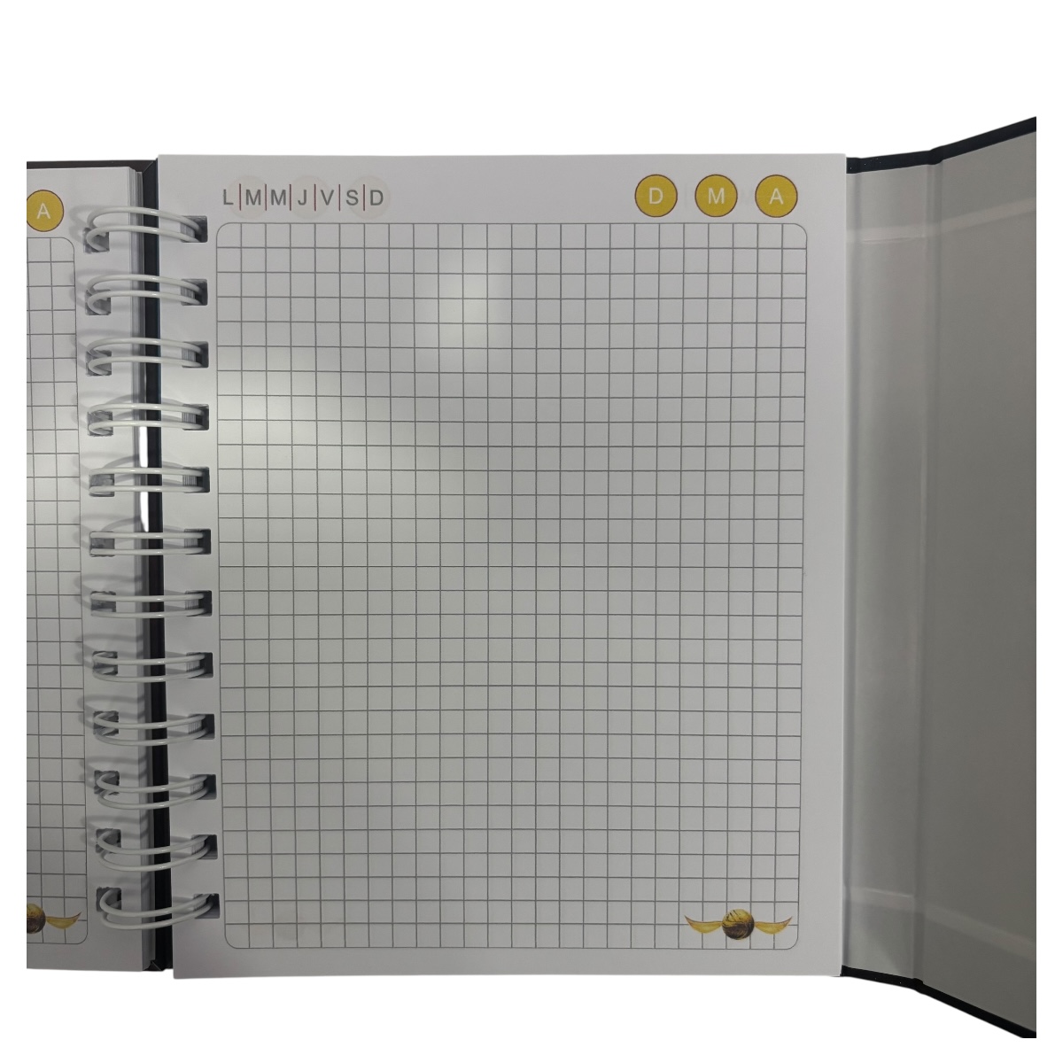 Libreta estilo francés de tapa dura Harry Pottter