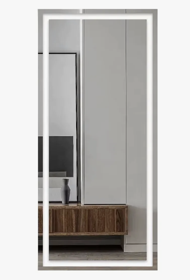 Rivalink Espejo Full Body con luz  Led  Sin Marco 52x120cm Moderno