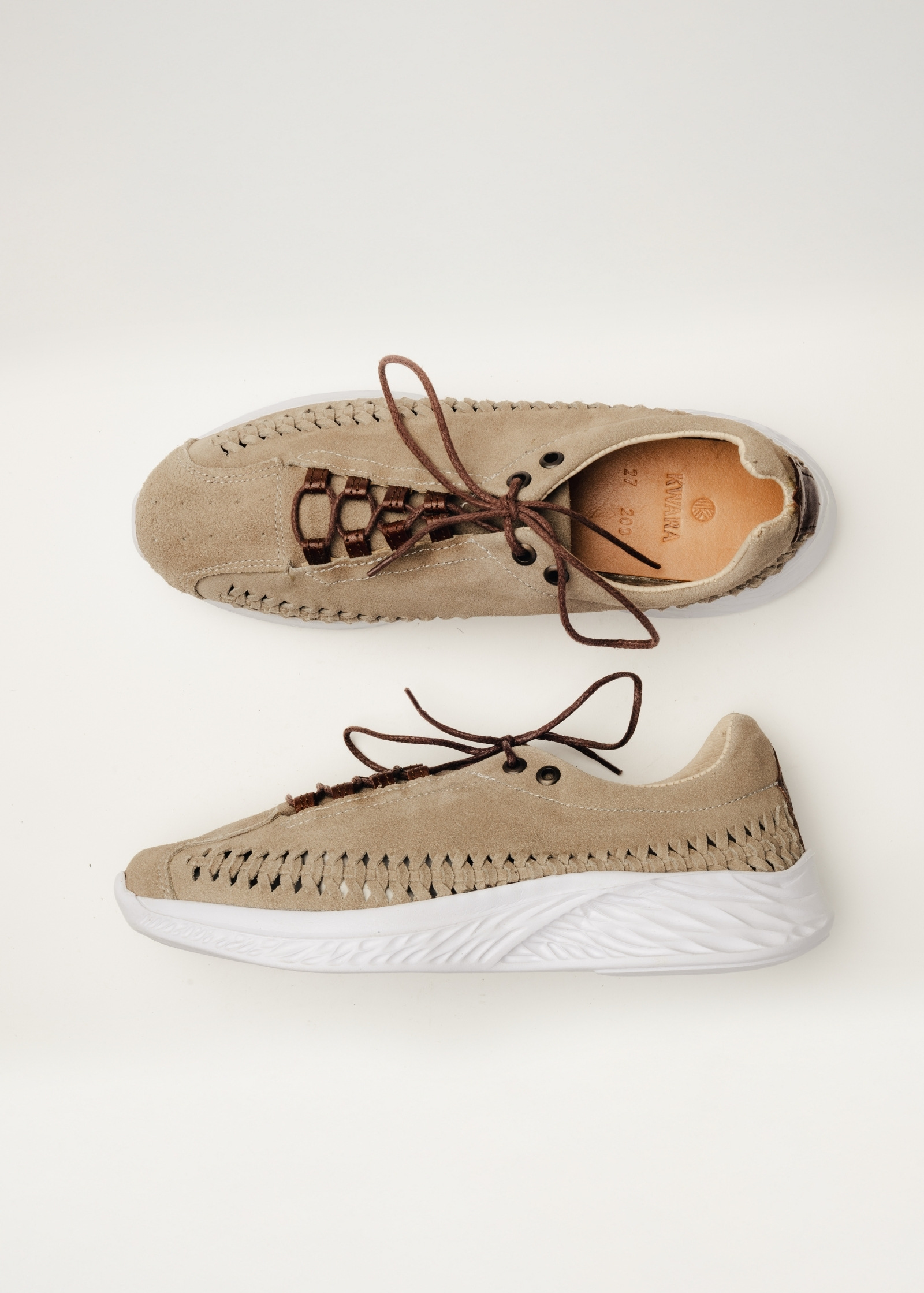 KWARA | TENIS  ATARI HOMBRE BEIGE