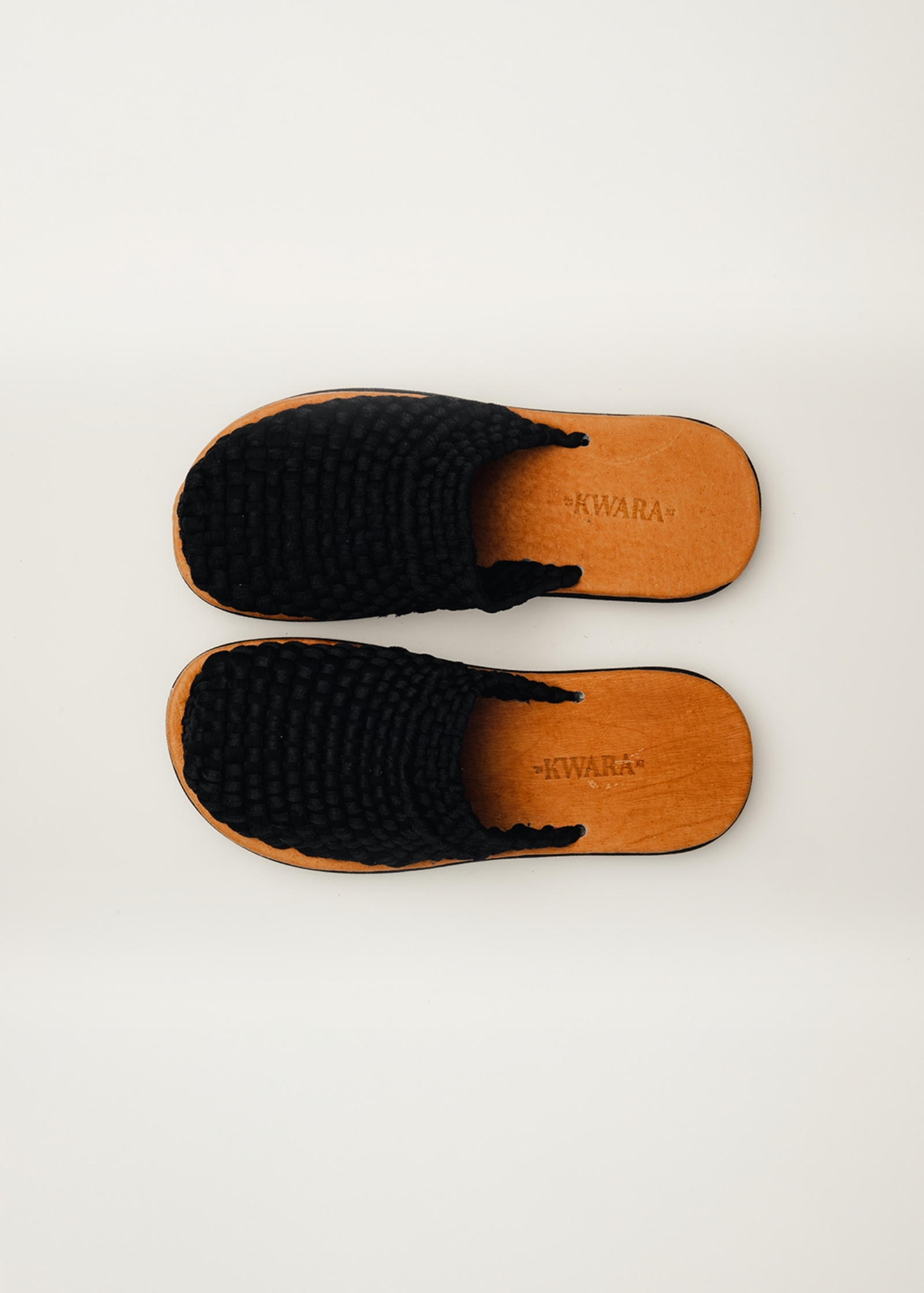 KWARA | HUARACHE  SUECO BASICO  HOMBRE NEGRO