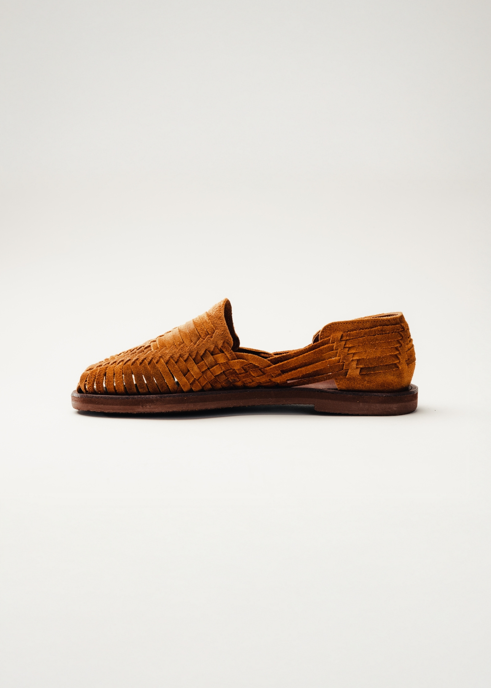 KWARA | HUARACHE ANDY GAMUZA MUJER CAMEL