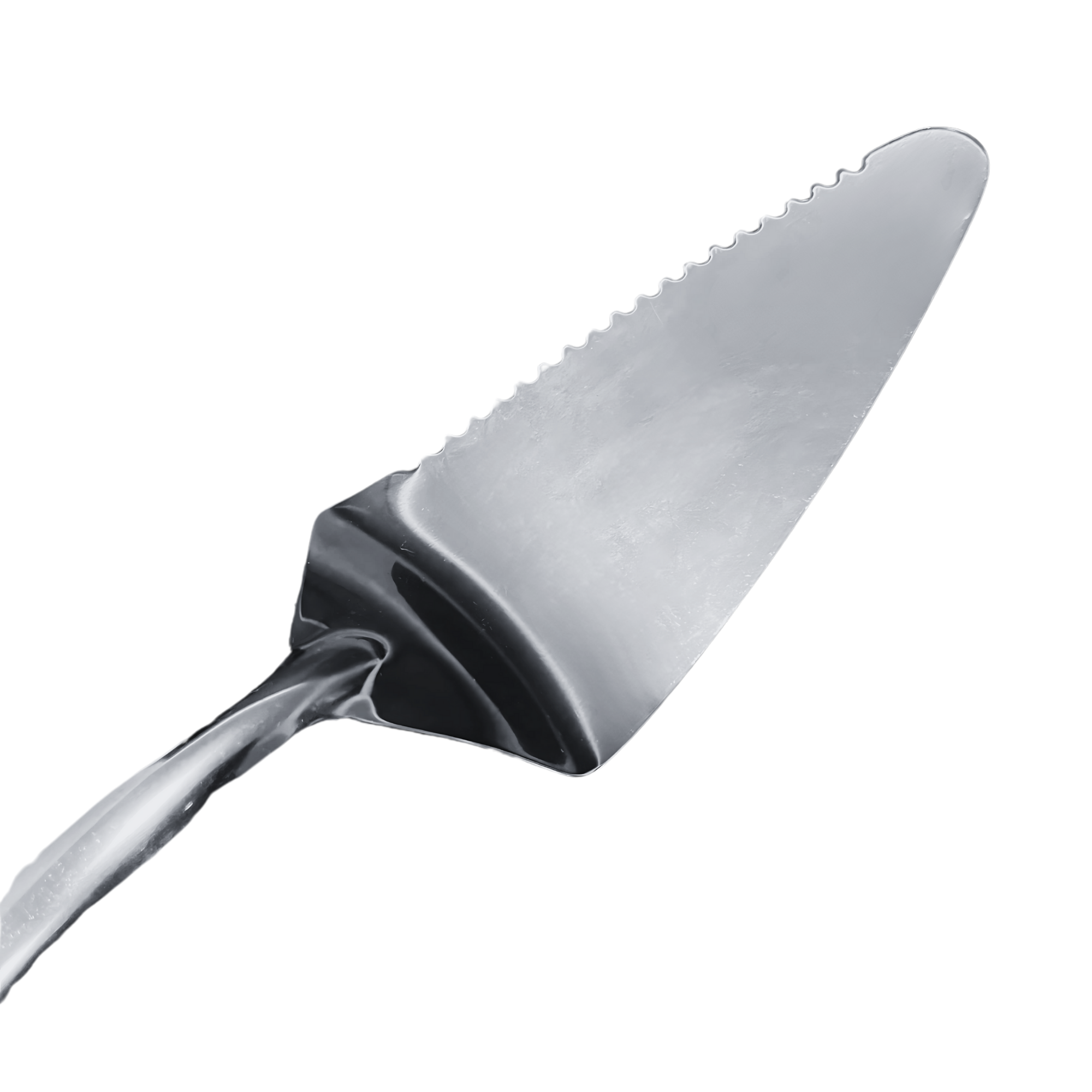 Pala Para Pastel Möven de Acero Inoxidable – Diseño Liso Plateado