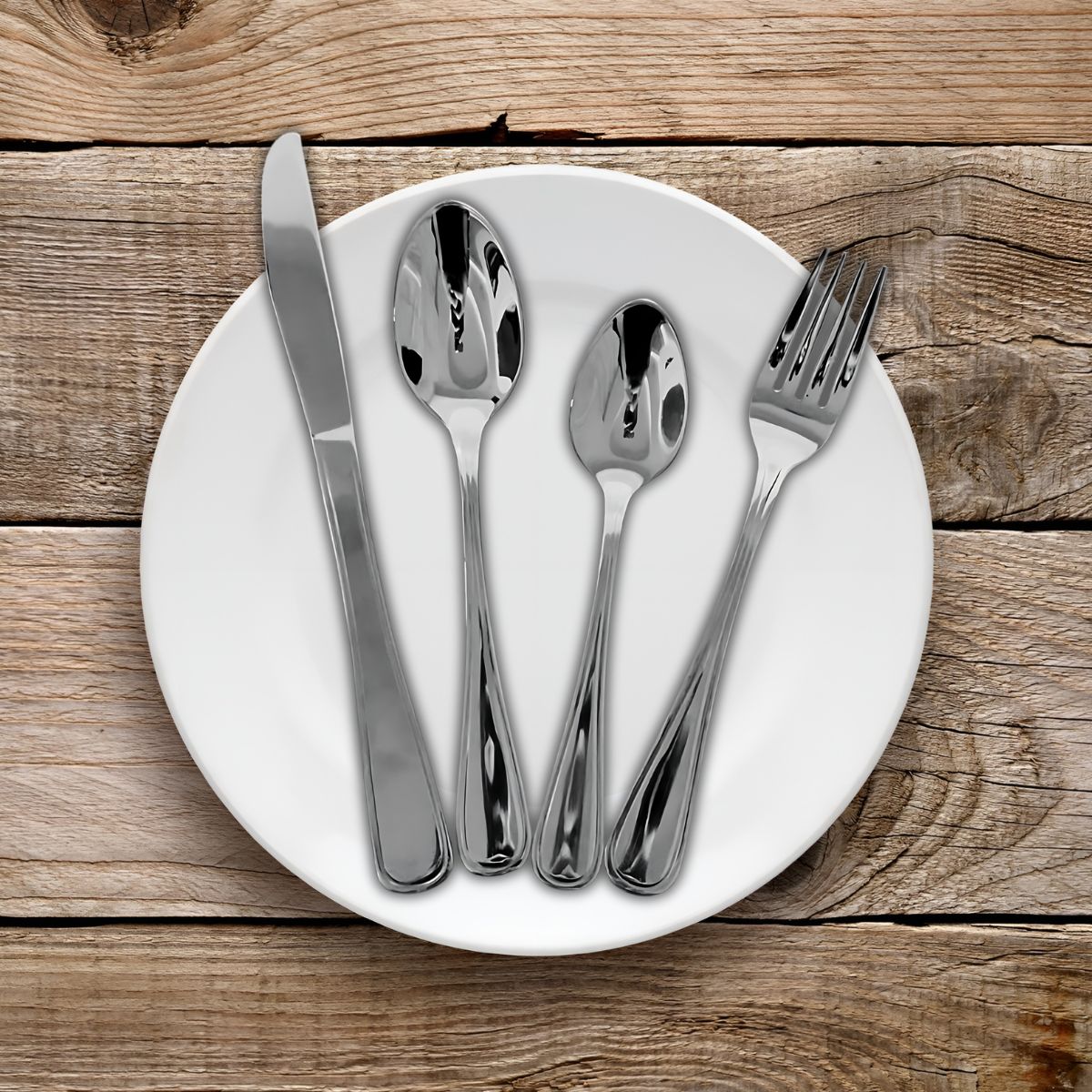 Juego de Cubiertos Möven Barcelona 16 Piezas de Acero Inoxidable para 4 Personas