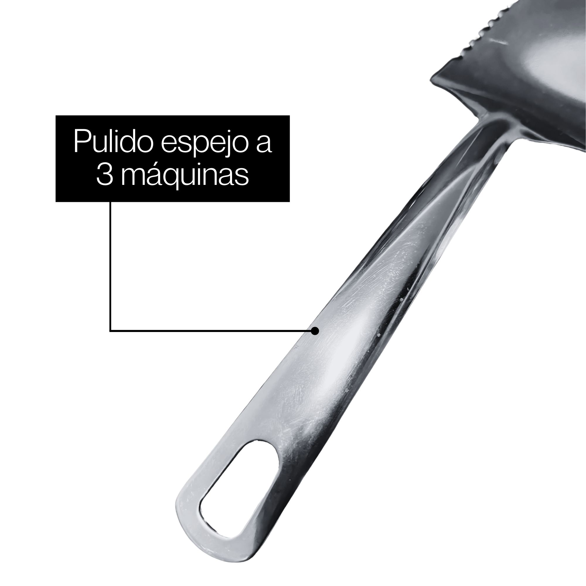 Pala Para Pastel Möven de Acero Inoxidable – Diseño Liso Plateado