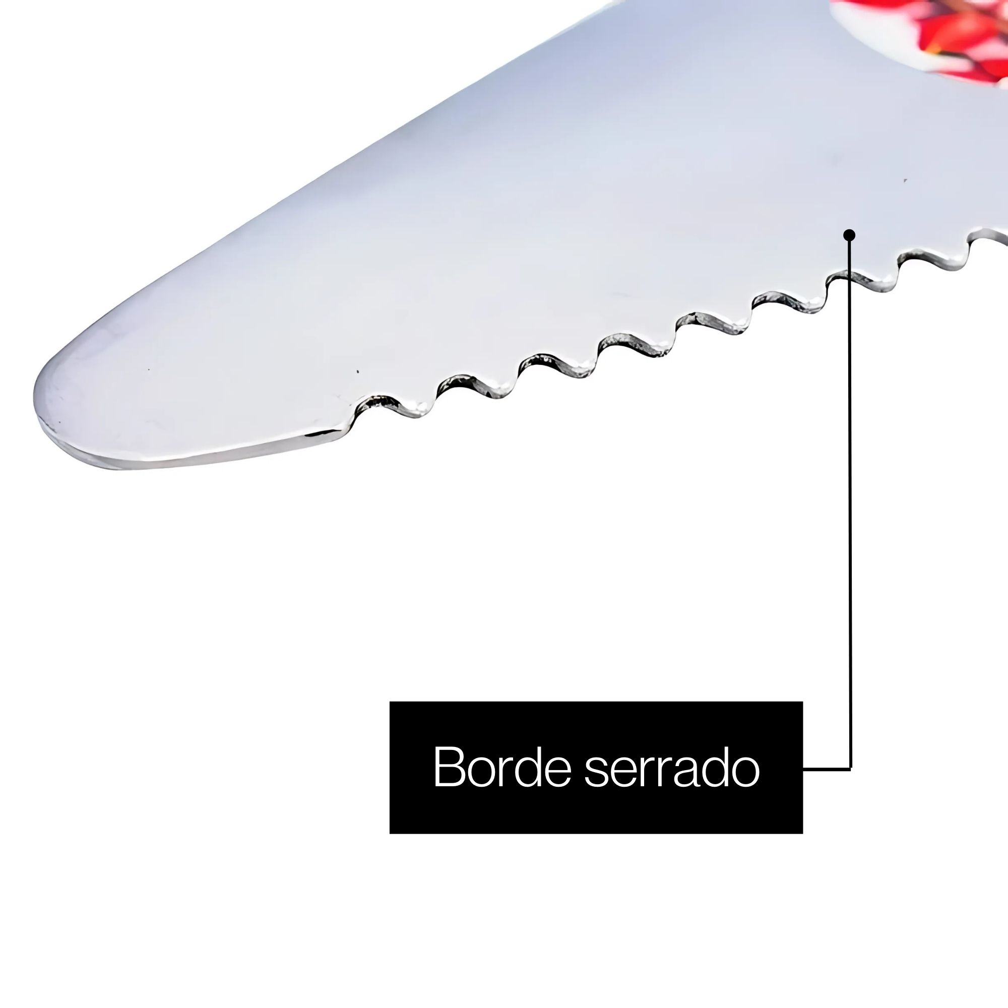 Pala Para Pastel Möven de Acero Inoxidable – Diseño Liso Plateado