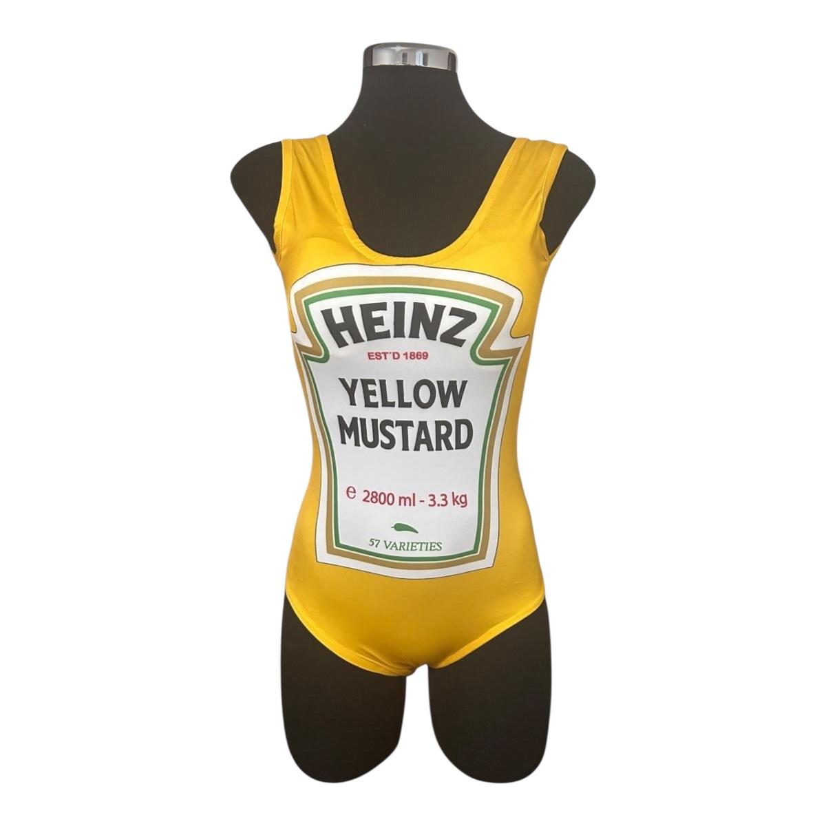 Duo Traje De Baño Pareja Capsup Y Mostaza Heinz.