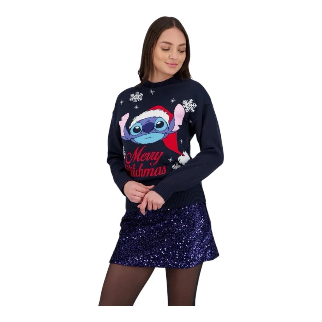 Stitch de Navidad