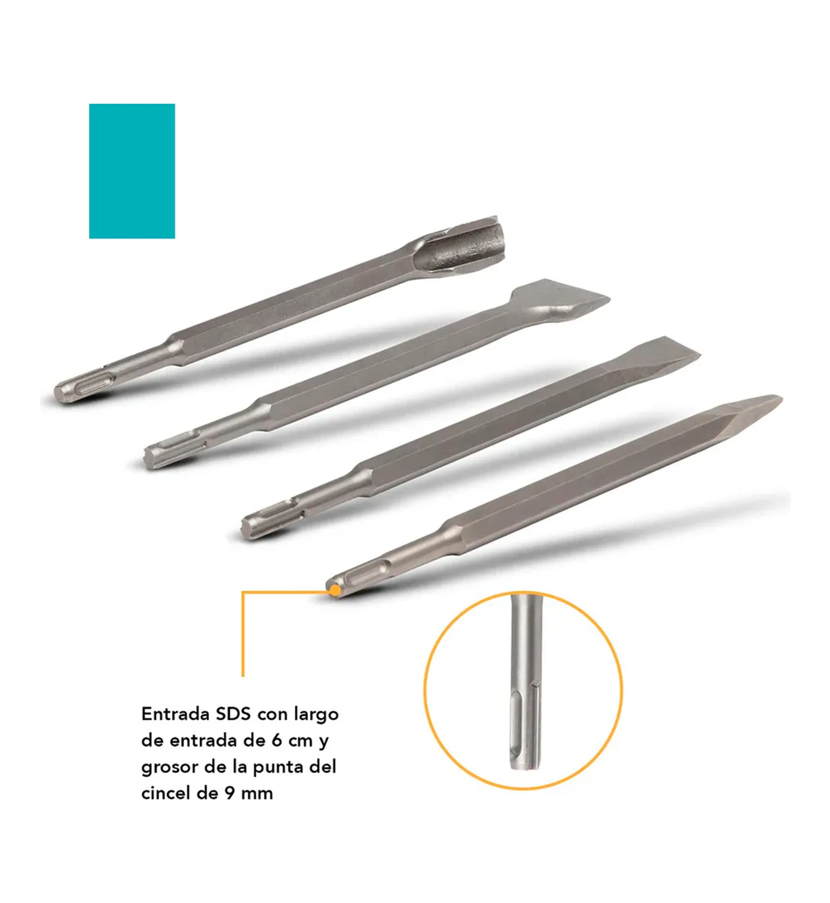 Brocas Para Concreto Set Para Taladro Martillo SDS