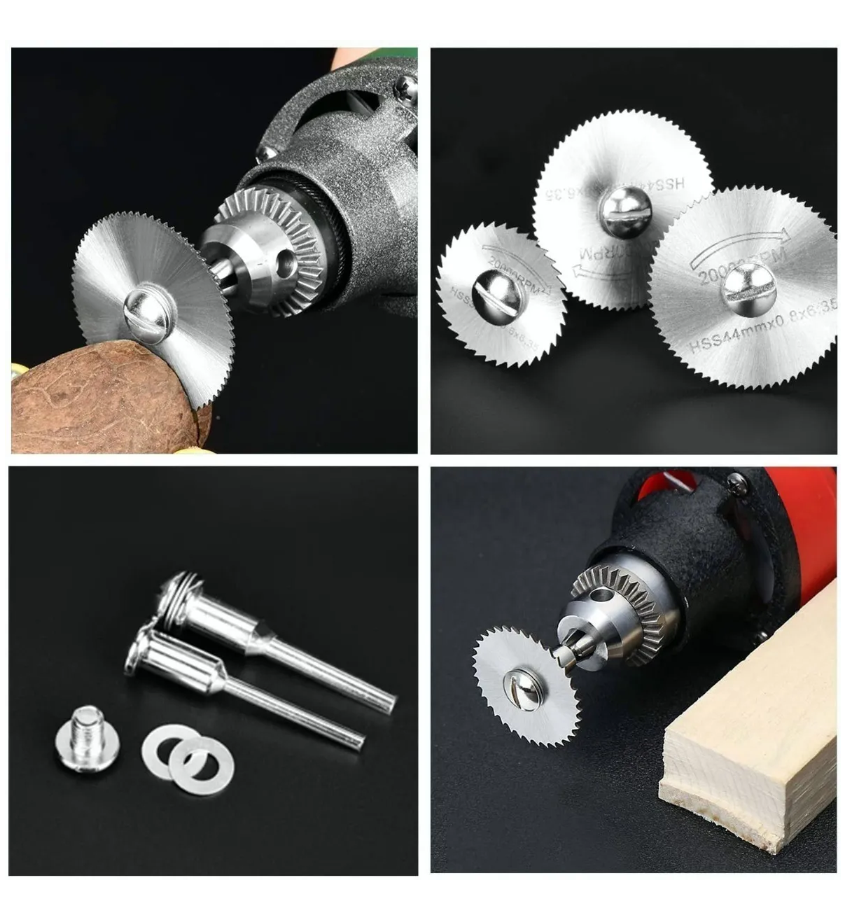 135pz Discos Corte Sierra Hss Malubero Para Dremel Mototool Taladro