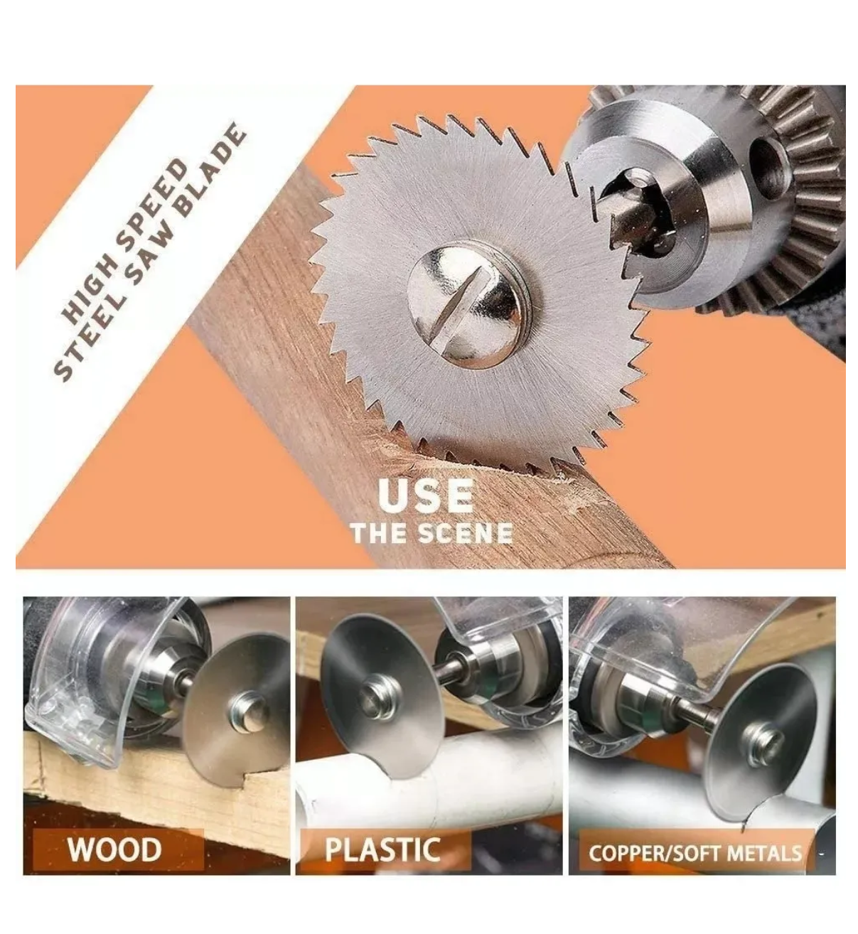 135pz Discos Corte Sierra Hss Malubero Para Dremel Mototool Taladro