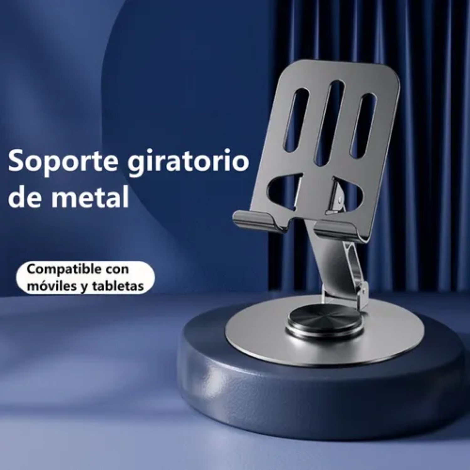 Metal Soporte De Celular Porta Celular Escritorio Giratorio