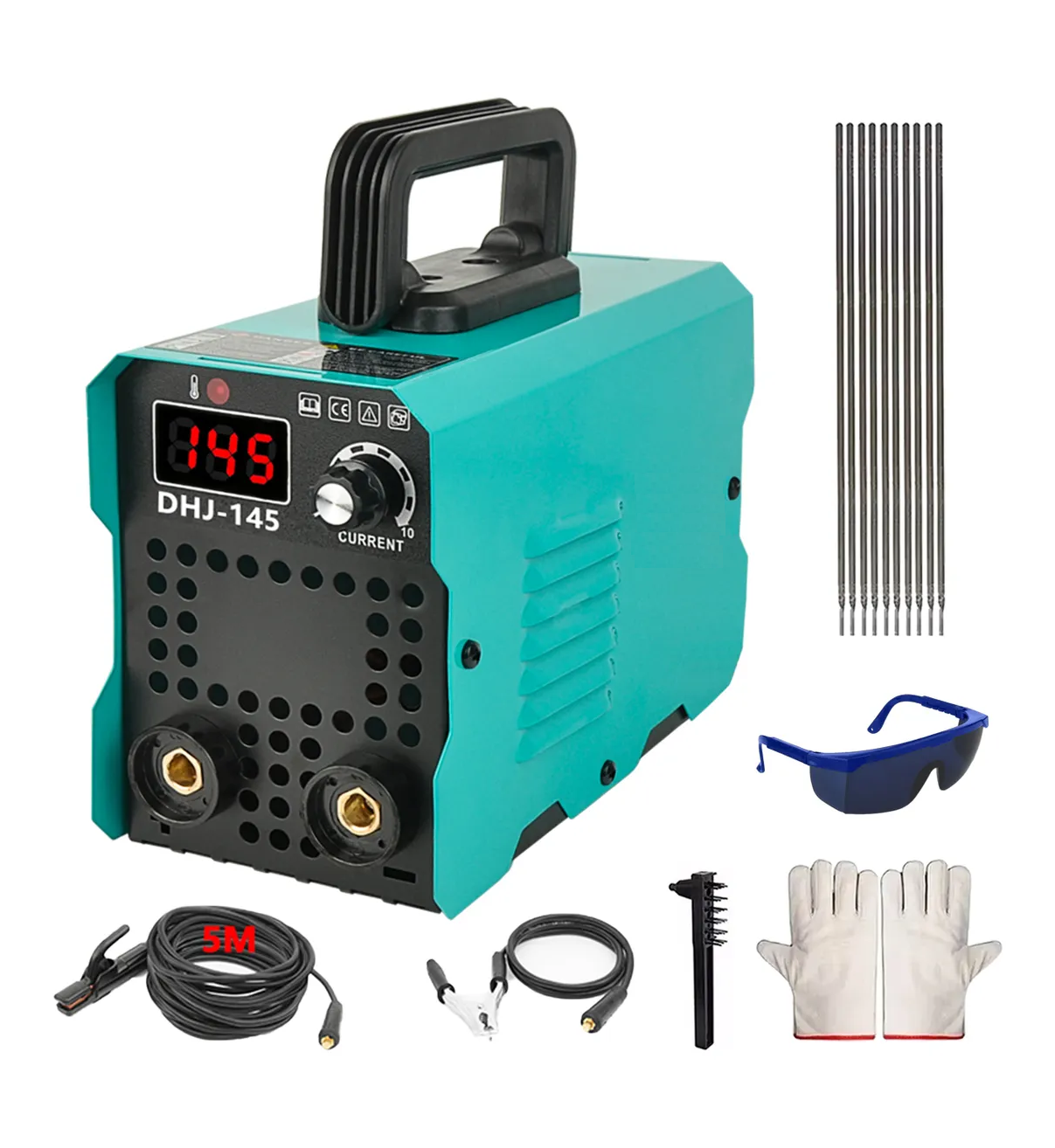 Mini Soldadoras Maquina Soldar Inverter Portatil Inversores Malubero Cian