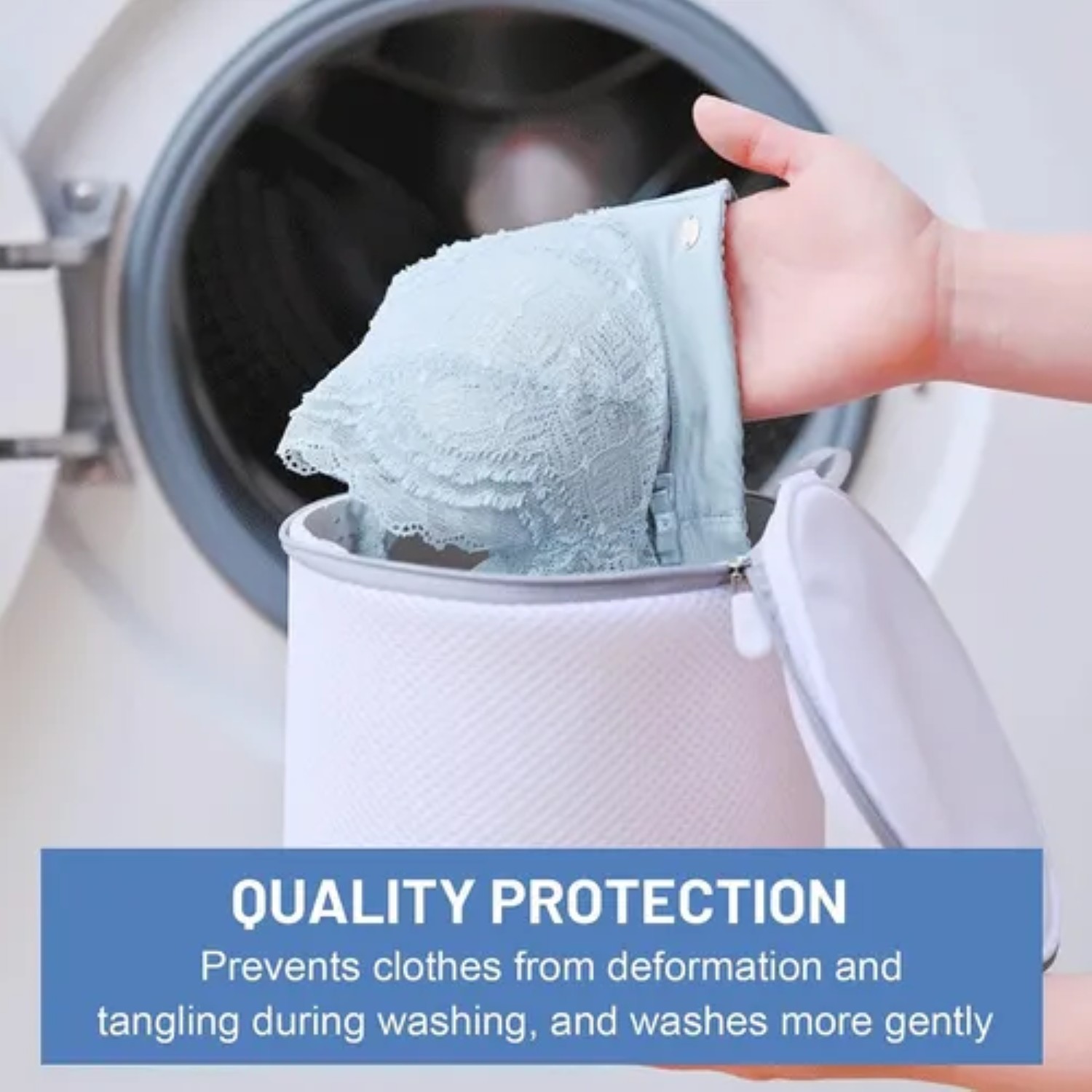Set De 10 Malla Bolsas De Lavandería Para Lavadora Para Ropa blanca 