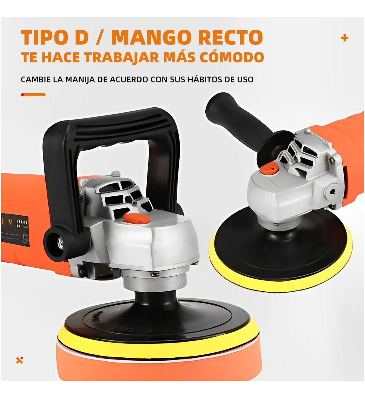 Pulidora Eléctricos Para Auto Alijar Esponja 1600w 16 Piezas Malubero