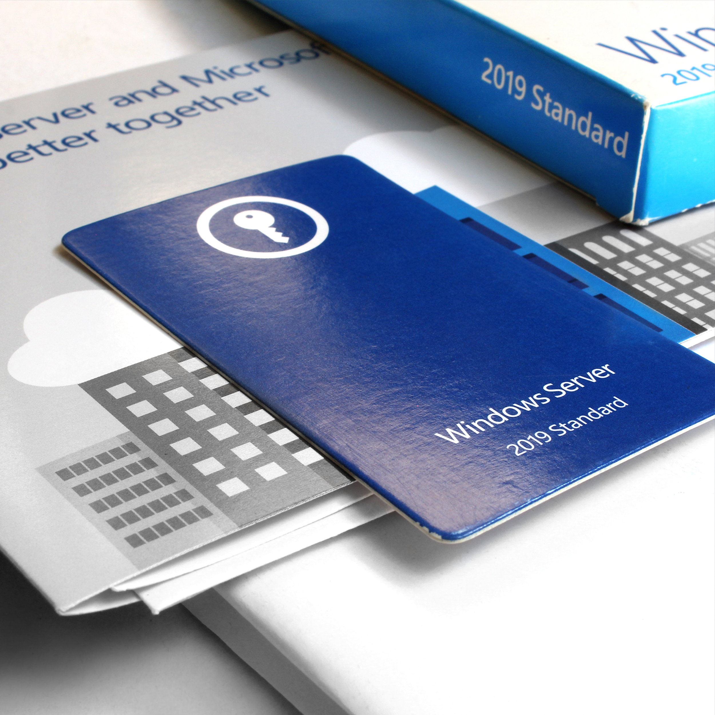 Windows Server 2019 Standard Retail Físico + 50 RDS Cal para Windows ...