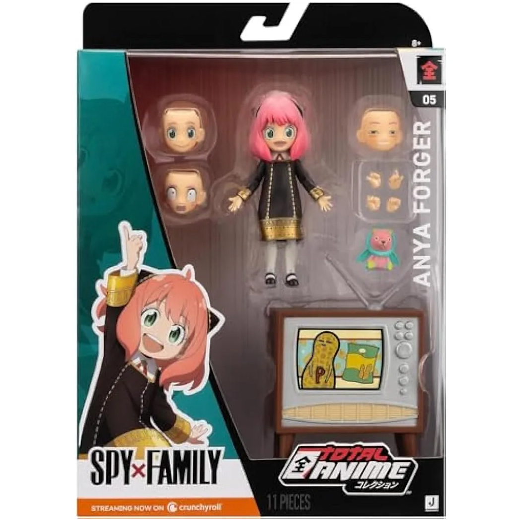 Spy X Family Figura Acción Anya Forger Jazwares Total Anime