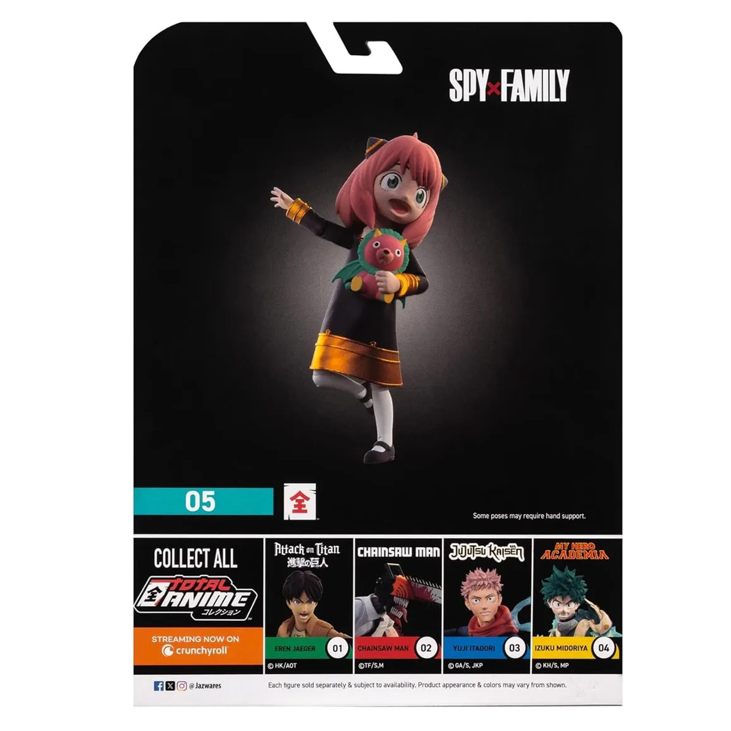 Spy X Family Figura Acción Anya Forger Jazwares Total Anime