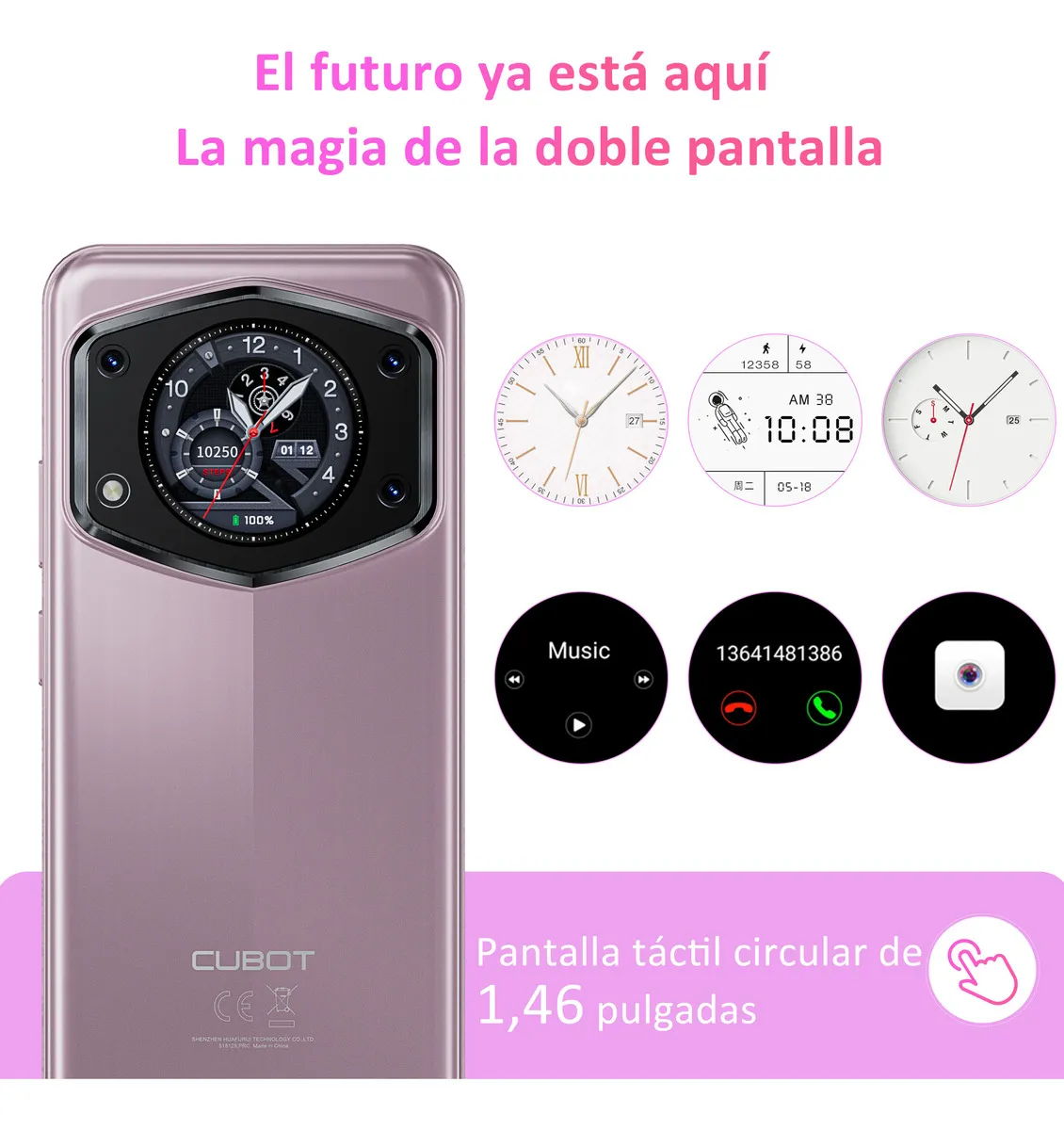 Cubot A30 Dual Sim 128 Gb Gris 6 Gb Ram