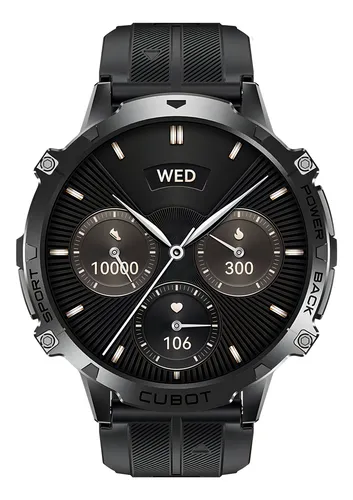 Reloj inteligente CUBOT X3 Smartwatch con Llamadas y IA ChatGPT 100 Días Batería Resistente Agua Reloj