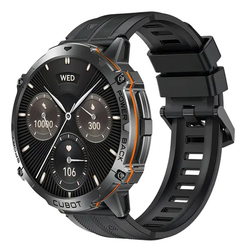 Reloj inteligente CUBOT X3 Smartwatch con Llamadas y IA ChatGPT 100 Días Batería Resistente Agua Reloj