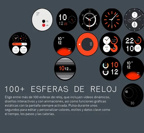 Smart Watch Smart Watch Cmf By Nothing Watch Pro 2 Funda de grafito, pulsera naranja, bisel, 