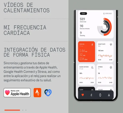 Smart Watch Smart Watch Cmf By Nothing Watch Pro 2 Funda de grafito, pulsera naranja, bisel, 