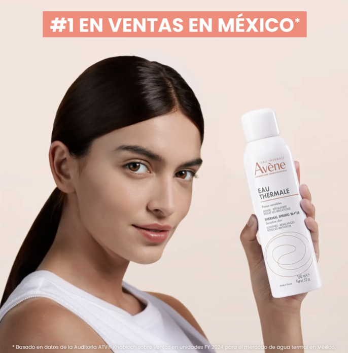 Agua Spray Agua Termal Avène Para Pieles Sensibles de 150mL