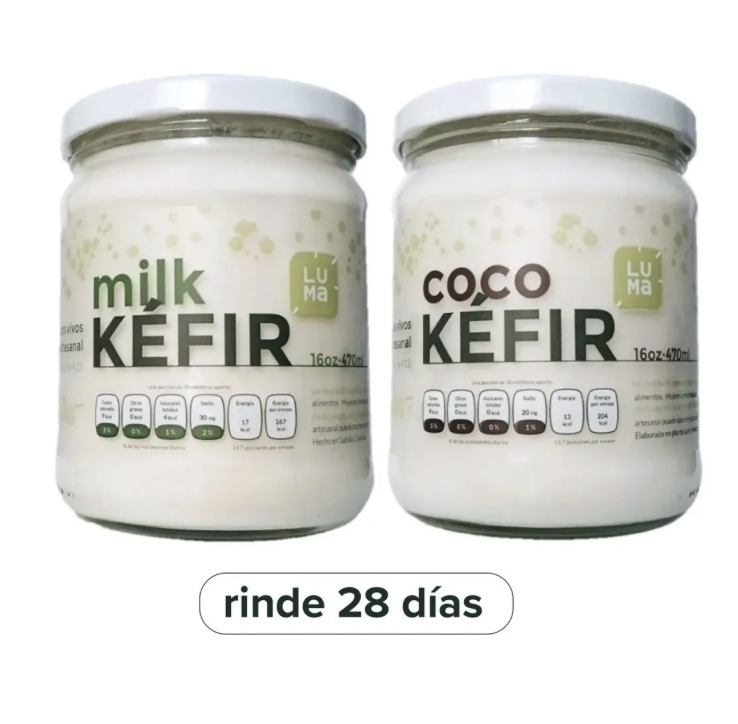 Kéfir Duo Pack (1 Coco 1 Milk)