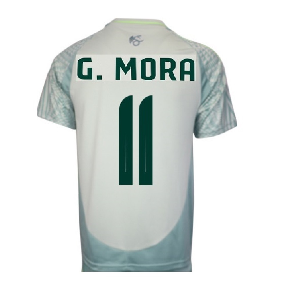 Increible! Jersey Playera Gilberto Mora 11 Edicion Especial Sub20 Gris