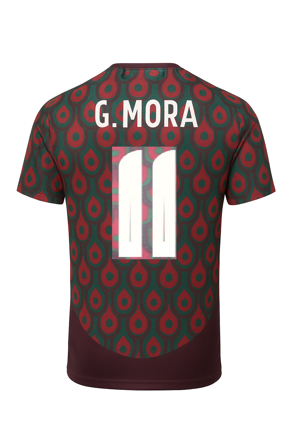 Increible! Jersey Playera Gilberto Mora 11 Edicion Especial Sub 20