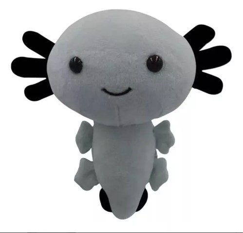 Peluche Super Tierno Ajolote Gris 