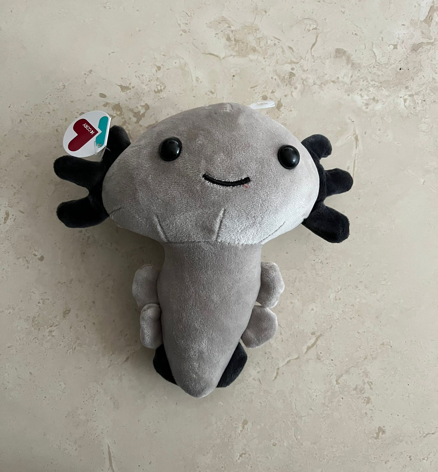 Peluche Super Tierno Ajolote Gris 