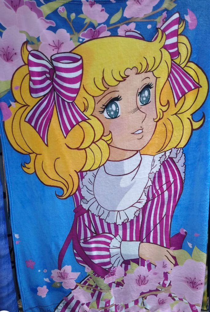 Exclusiva! Cobija Frazada Ultra Suave Anime Candy Candy 