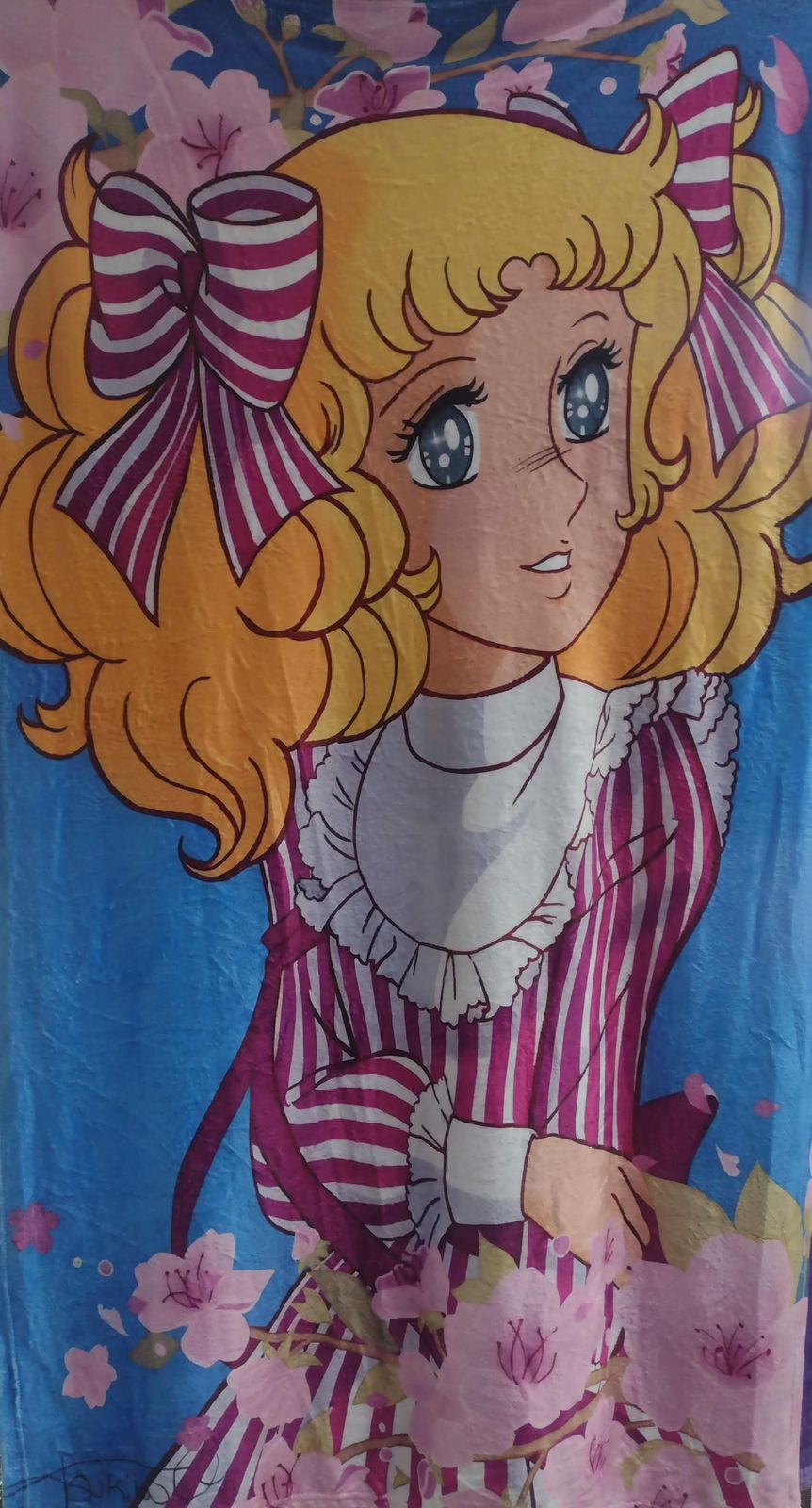 Exclusiva! Cobija Frazada Ultra Suave Anime Candy Candy 