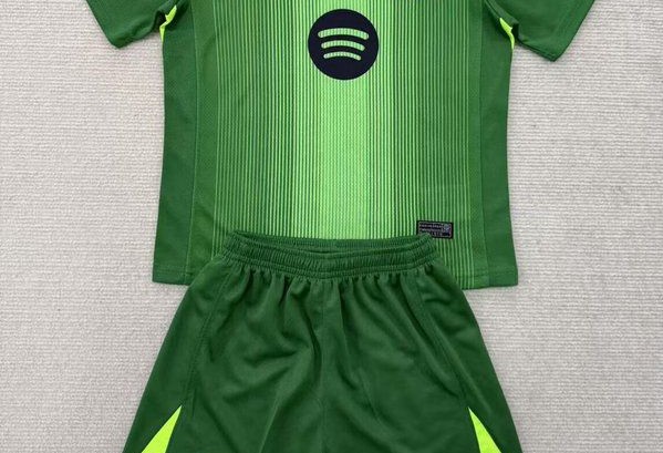 Increible! Jersey Playera Ter Stegen 1 Edicion Especial La Liga 2026 Verde Niño Youth  Talla  1-3 años