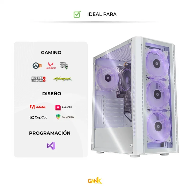 Yali V3 - AMD Ryzen 7 8700G, 16GB DDR5, 1TB M.2, Wifi, Bluetooth