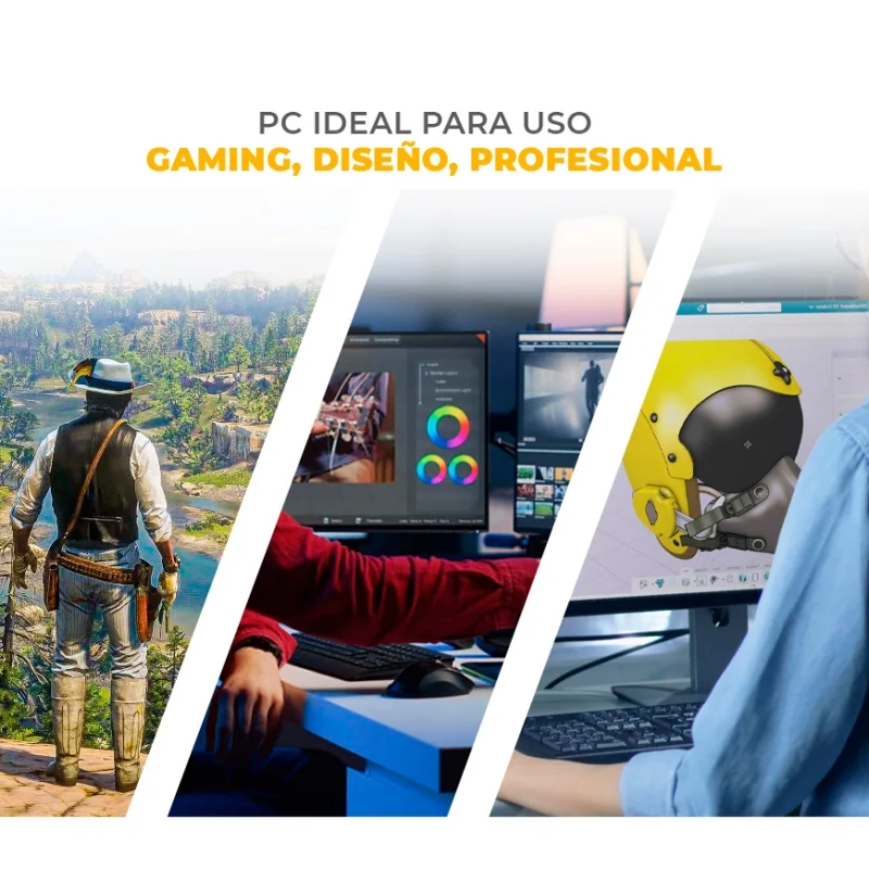 Mistic - Core i5 14400F, RTX 5070 12GB, 32GB RAM DDR5, 1TB M.2 NVME, Enfriamiento Líquido de 240mm