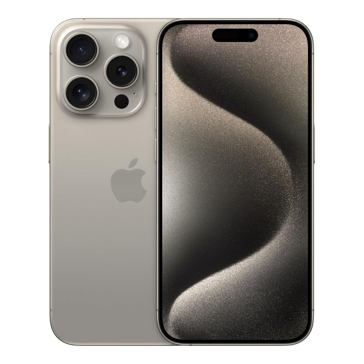 Apple iPhone 15 Pro Natural Titanium 128GB - Super Retina OLED XDR 6.1 pulgadas (Reacondicionado)