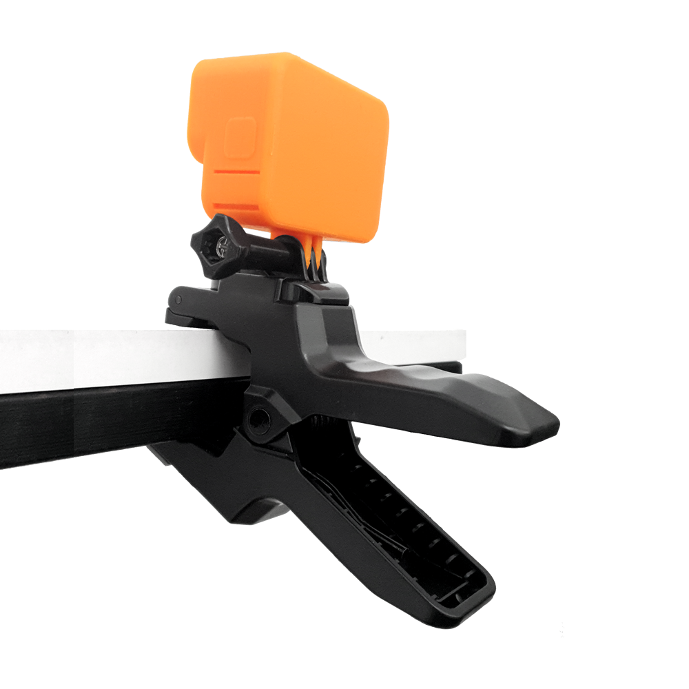 Pinza para Cuello de Ganso Compatible GoPro Cámaras Deportivas