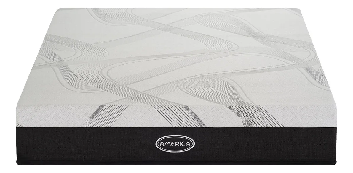 Colchones America Colchón Matrimonial de Latex CALM Colchón en Caja Hipoalergénico Soporte Ortopédico Transpirable
