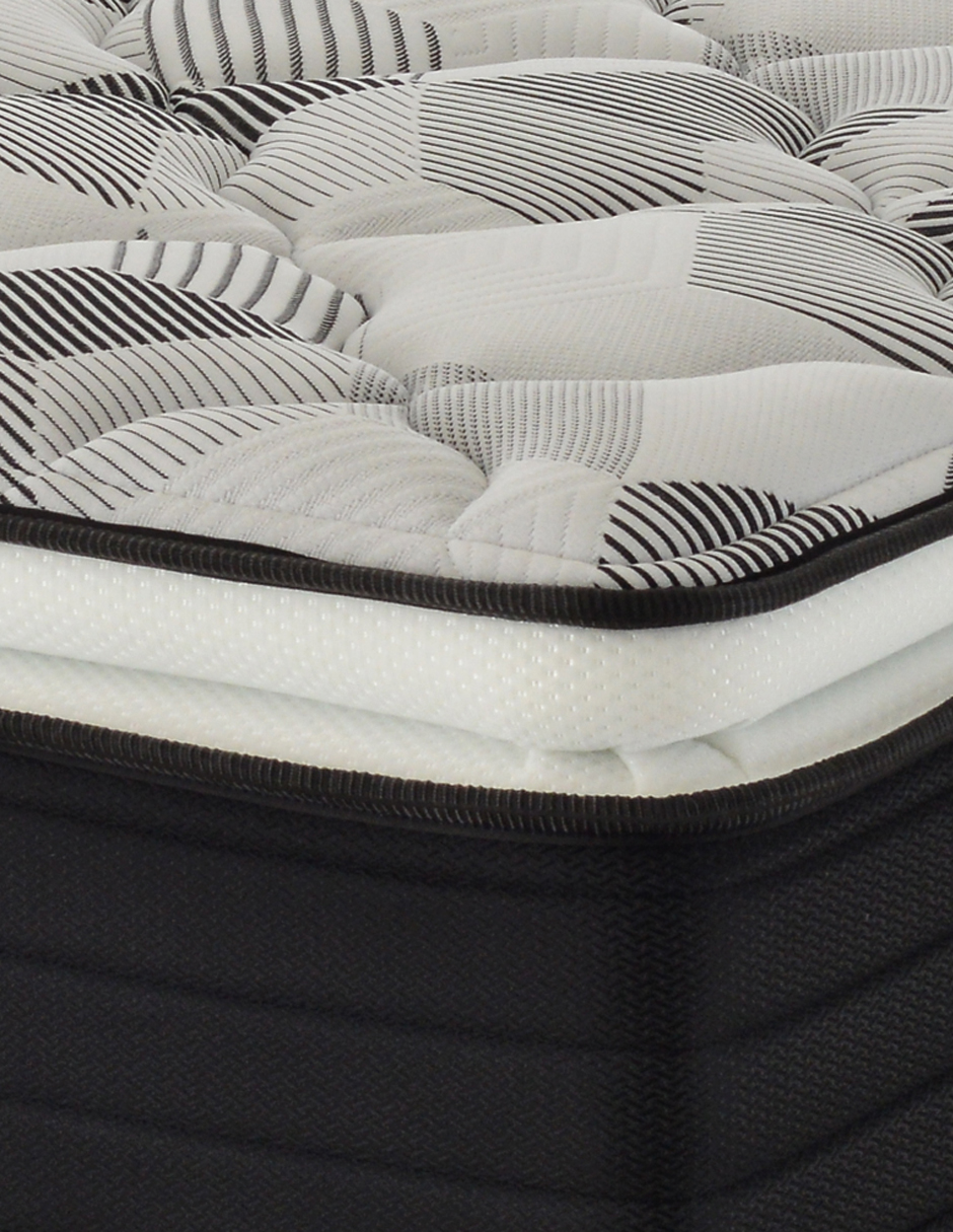 Colchón Matrimonial America Romance Resortes Infiniti Colchoneta Pillow Topo Confort Medio Hipoalergénico