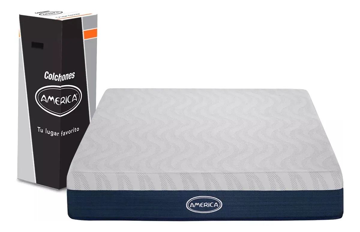 Colchones America  Colchon Individual Memory ICE Memory Foam Colchón en caja 
