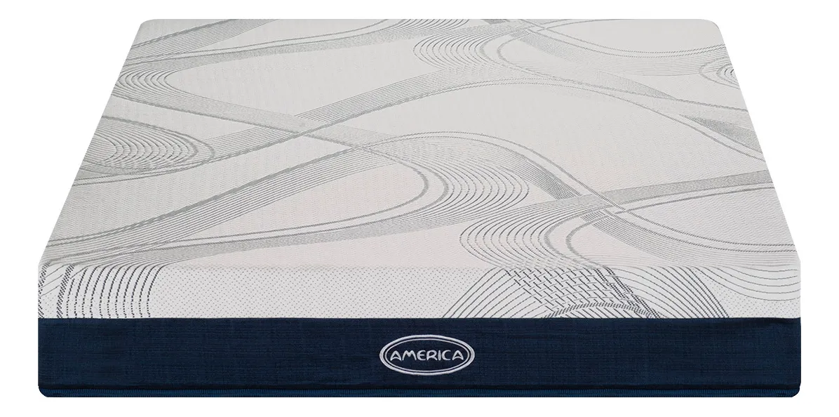 Colchones America  Colchon Individual  STAR 100% Espuma Colchón en caja 