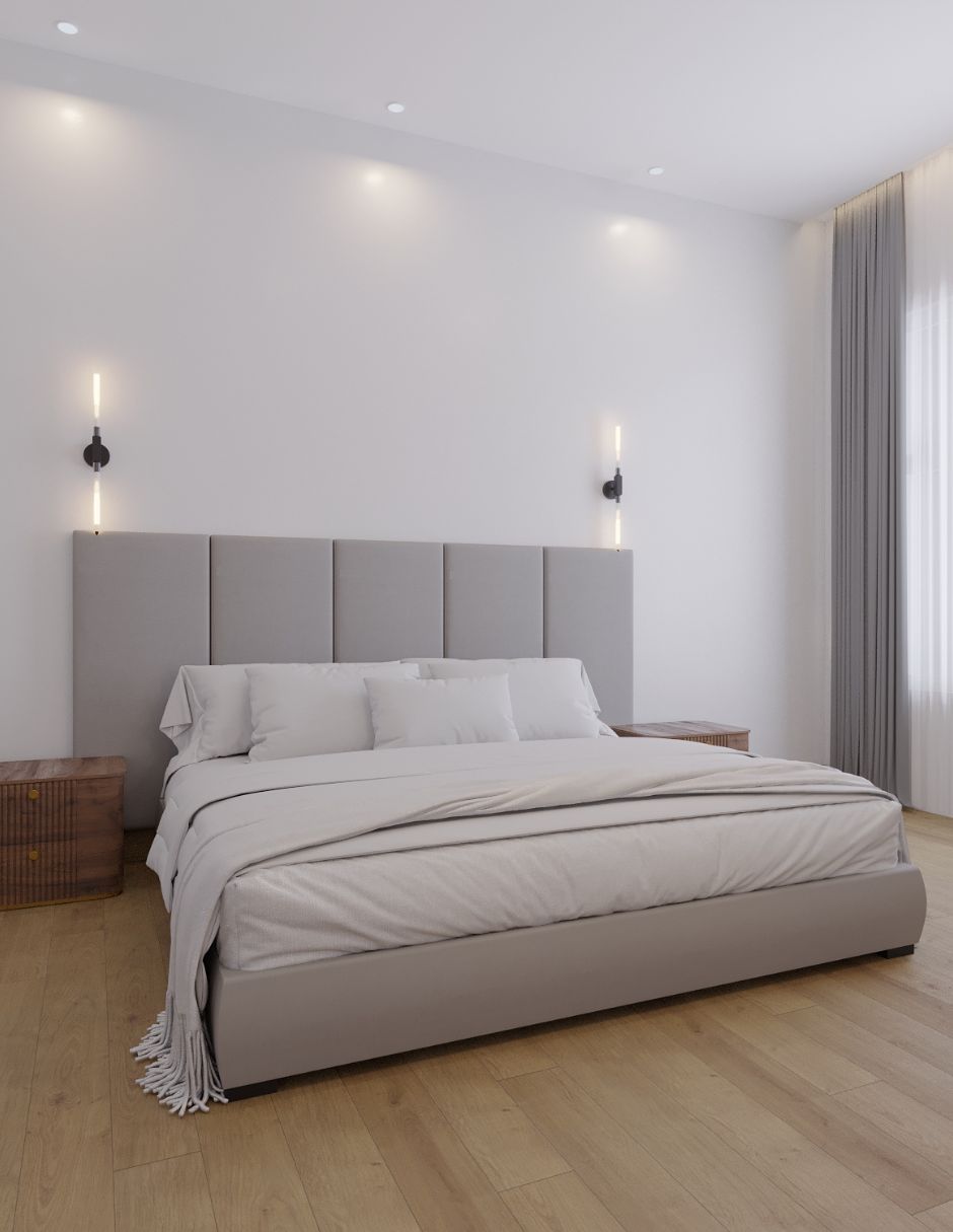 Cama King Size MODERN LUXURY HOLLAND VELVET 120 x 60. Tapiceria de Calidad Superior,  Reforzado con angulos de Acero