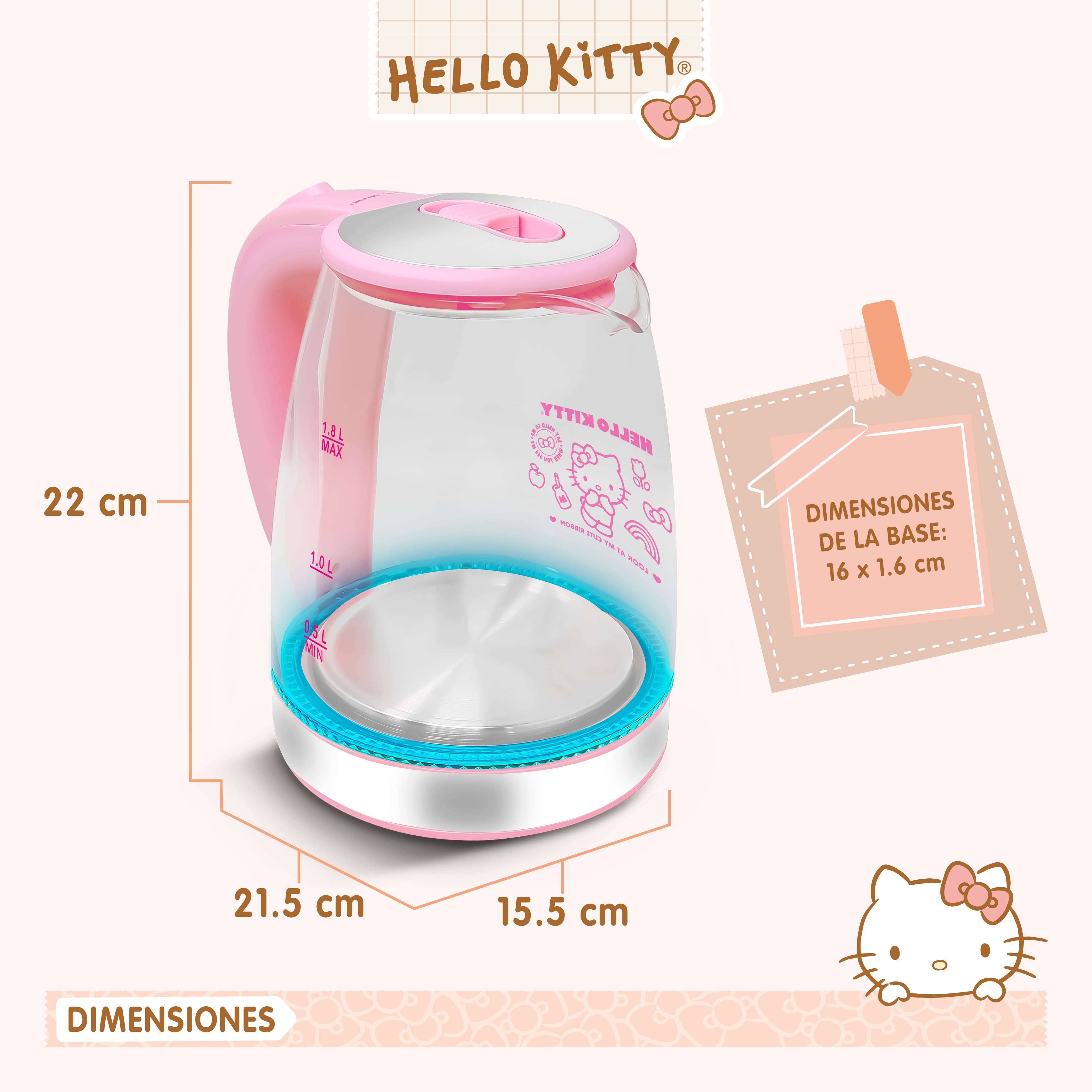 SANRIO Tetera Eléctrica de Hello Kitty HK-328