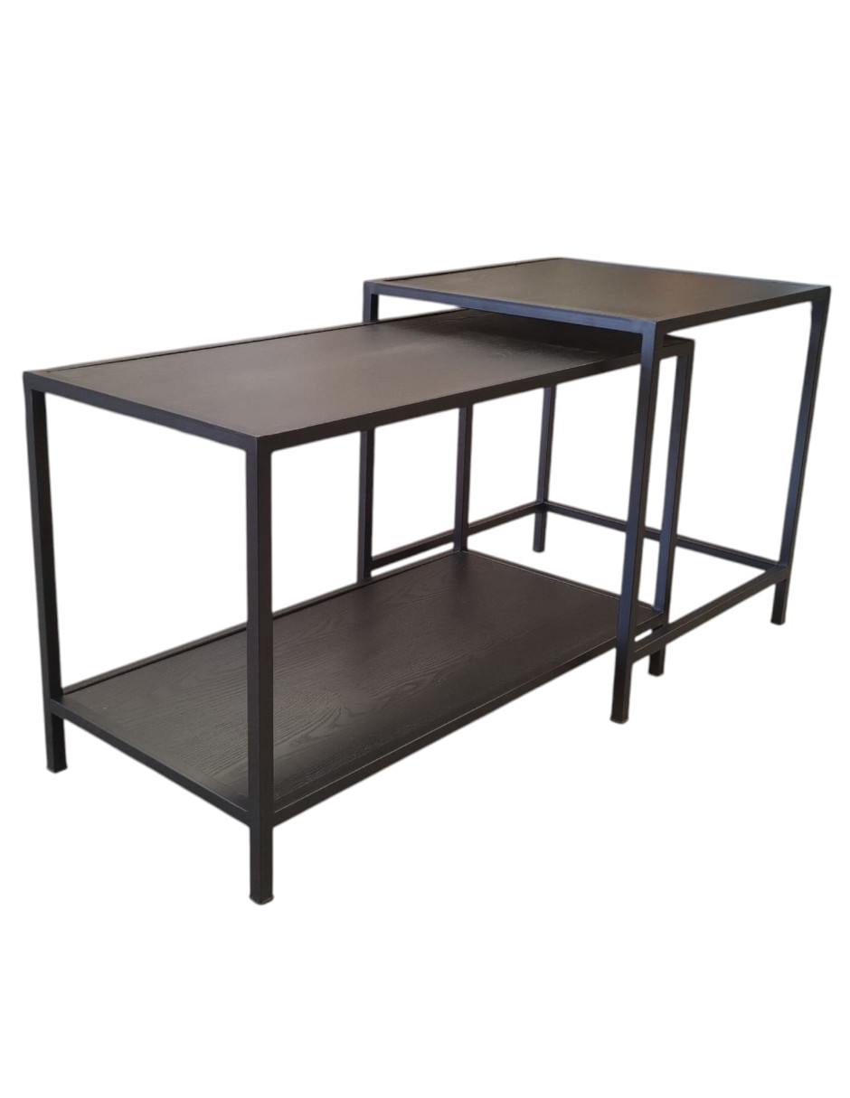 Juego de Mesas Etér Harper con Cubierta de Melamina Mate