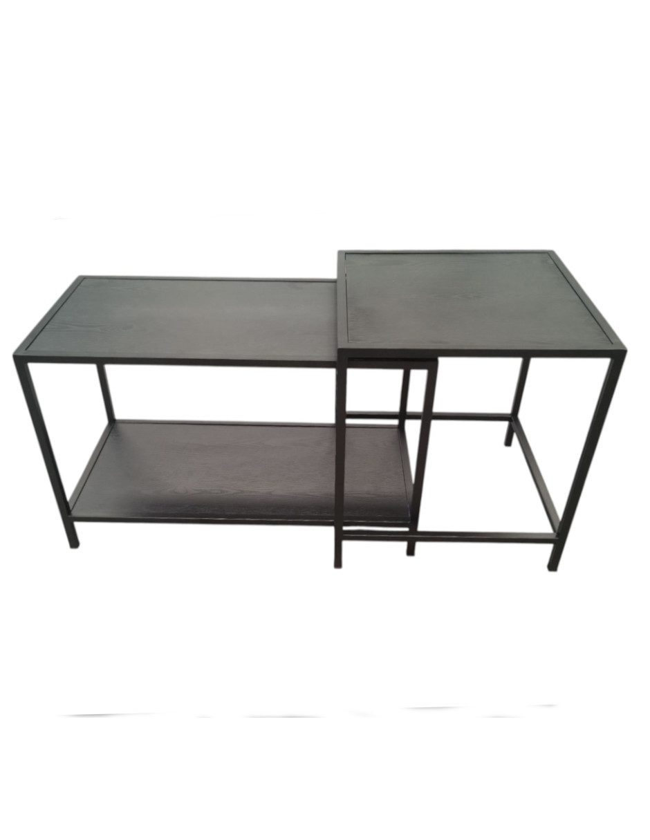 Juego de Mesas Etér Harper con Cubierta de Melamina Mate