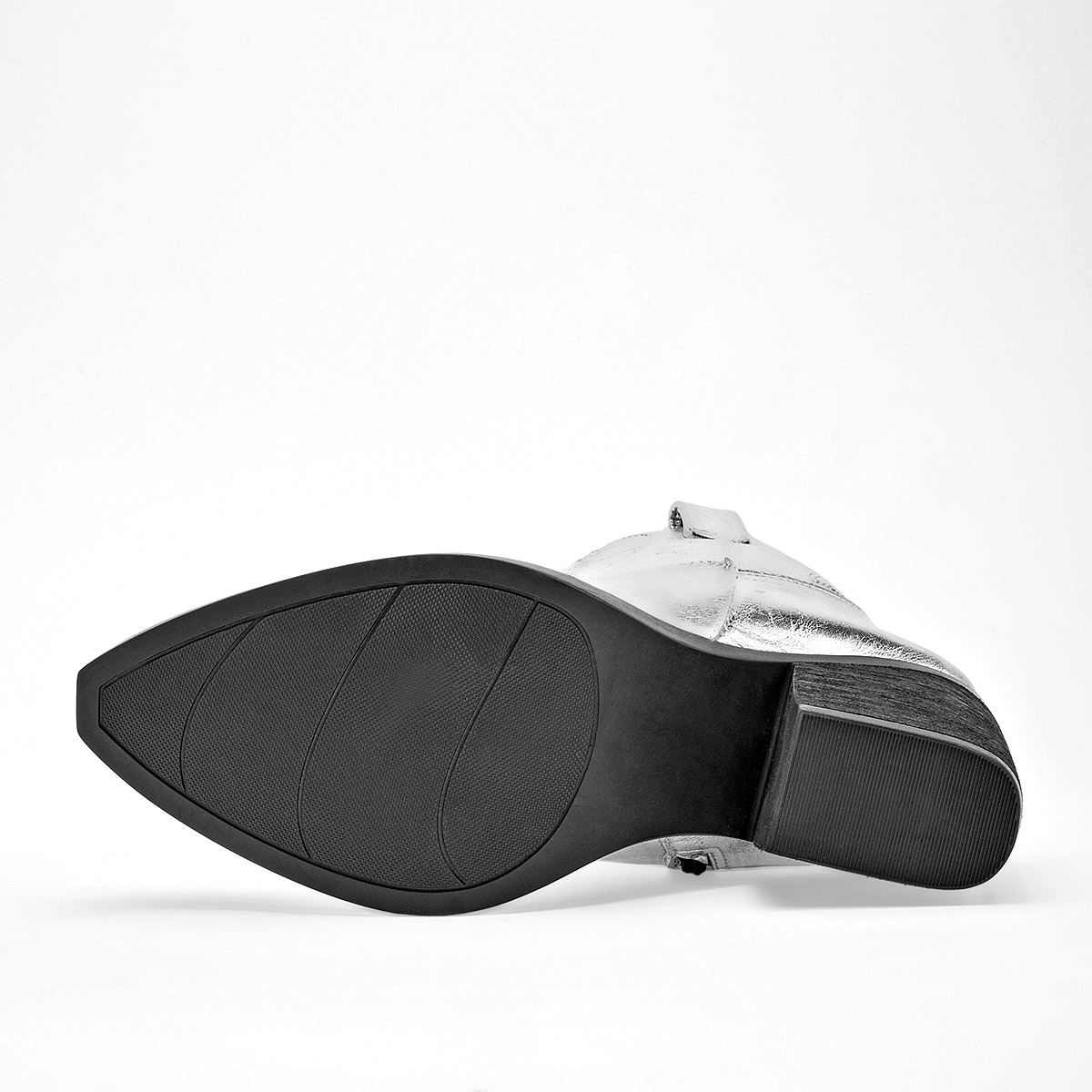 BOTA VAQUERA MUJER LADY ONE CA7511 PLATA